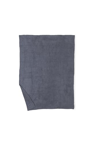 Image of Barefoot Dreams CozyChic Throw, Graphite, 54 inchx72 inch