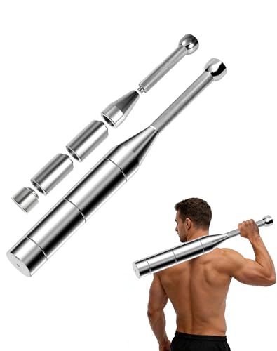 Zwwkkll Adjustable Macebell 6-in-1 Indian Club for Strength Training