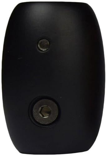 Fanimation DR1-CPBN Colección de varillas de transición en acabado negro, 2.83 pulgadas, acoplador