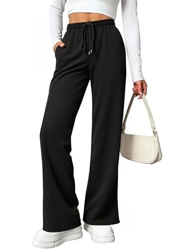 Pantalon large femme taille haute : bougez sans gêne lors de votre yoga