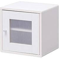 kanami様♡専用BOX 扉付きキューブボックス F-CBD3535D OA DCM 1段 オーク