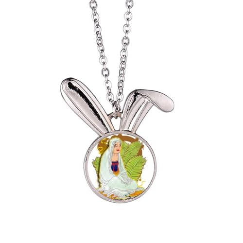 Collier pendentif lapin Arhats en bijoux animaliers pour homme et femme