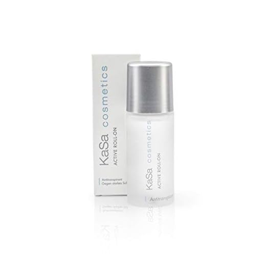 KaSa cosmetics Aktiv rulle på – 50 ml – Antiperspirant mot stark svettning för män och kvinnor – dermatologiskt testad – skyddar mot svett och lukt – Tillverkad i Tyskland