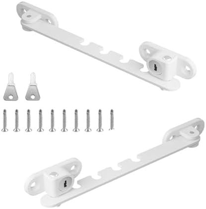 HASLED Limiteur Ouverture Fenetre(16CM) - 2 Pièces Bloque Fenêtre...
