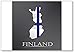 Carte de la Finlande – Aimant de réfrigérateur classique