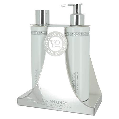VIVIAN GRAY 3297 Pflegeset White Crystals, grüner Tee mit Zitrusnoten, weiß (500 ml)