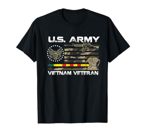 U.S. Army Vietnam Veteran T-shirt, Vietnam Veteran Gift T-Shirt