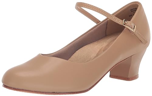 Image of Capezio Cassie Jr. Character Shoe, Caramel, 7.5 N