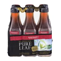 Pure Leaf Iced Tea, Raspberry, 6 Count (Pack of 2)