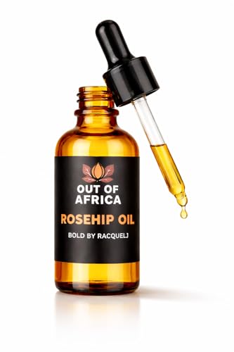 Bold by RacquelJ Rosehip Face Oil – 100% Pure Cold-Pressed Rosehip Oil for Face, Lightweight Moisturizing Facial Oil for Hydration, Glow & Skin Care – 1 fl oz
