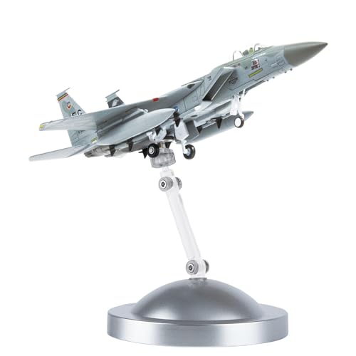 Lose Fun Park 1：100 F-15 Eagle Fighter Diecast Metal Fighter Military Planes Model Aircraft Model Airplane for Collection