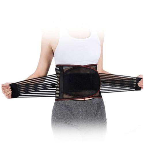 WHAMVOX Protetor De Cintura Respirável Cinto De Apoio Lombar Faixa Inferior Das Costas Cinto Proteto