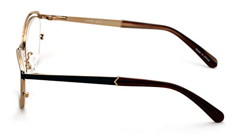 Image of Premium Women Cateye Optical Frame Reading Glasses - Fashion Metal Readers- Eyeglasses