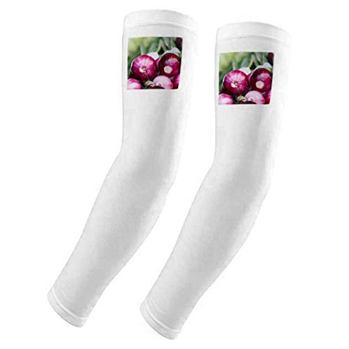 Funda para brazo para evitar quemaduras solares con diseño ligero vegetal