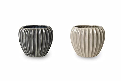 Preisvergleich Produktbild broste Copenhagen Blumentopf, Grau, 26