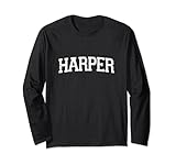 Photo Gallery vintage personalizzato nome classico harper maglia a manica Photo Gallery vintage personalizzato nome classico harper maglia a manica