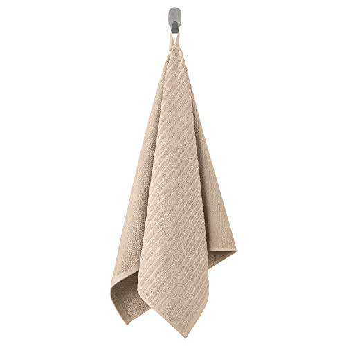 Serviette de toilette VÅGSJÖN de ProTuning finitions soignées en beige clair
