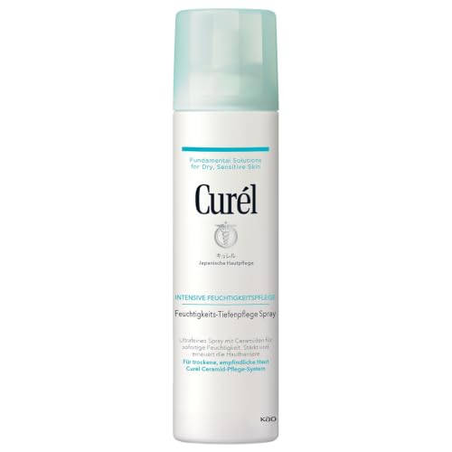 Curél Feuchtigkeits-Tiefenpflege Spray - Ultrafeines Spray - Mit Ceramiden - Stärkt und erneuert die Hautbarriere