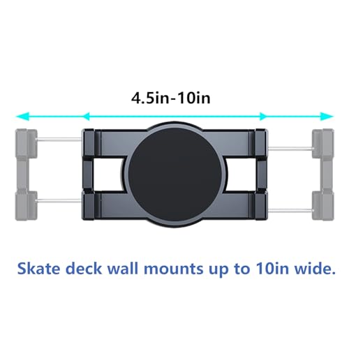 HHUXIUE Rotatable Skateboard Wall Mount