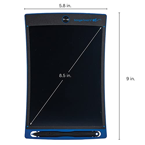 Boogie Board Jot Reusable Writing Tablet, Includes 8.5 In Lcd Writing Tablet, Instant Erase, Stylus Pen, Built In Magnets & Kickstand, Blue #TOP7