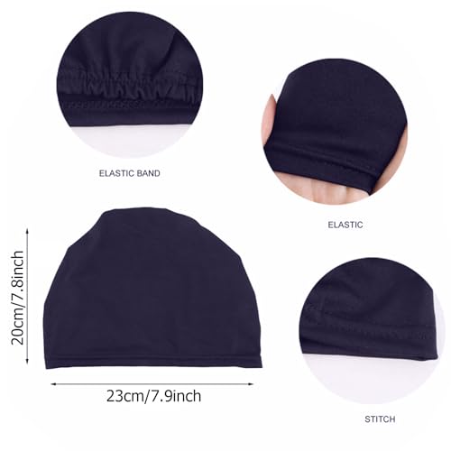 Schlafmütze aus Baumwolle und Bambus - Die Ideale Chemo Kopfbedeckung bei Haarausfall durch Chemotherapie - Soft Caps Beanie Mütze