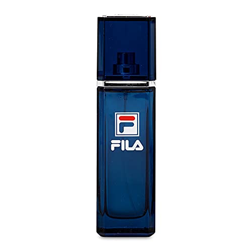 Fila Eau De Toilette For Men - Cool, Clean, Refreshing - A Classic Cologne For Men - Extra Strength, Long Lasting Scent Payoff - Trendy, Rectangular, Streamlined, Portable Bottle Design - 3.4 Oz #TOP3