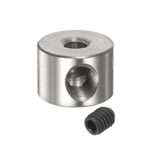 Uxcell A23110300UX1088 10Pcs Set Screw Collars 2.05Mm Bore Shaft Collars thumb #4