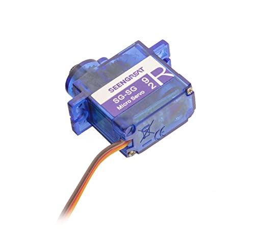 SEENGREAT SGSG-92 Servo SG-SG 92 Micro Digital Servo 9 g with Nylon Carbon Fibre Gears High Precision Gear High Torque Servo for RC Aeroplane Helicopter Controlled Car Boat 2 Pieces Servos - Image 4