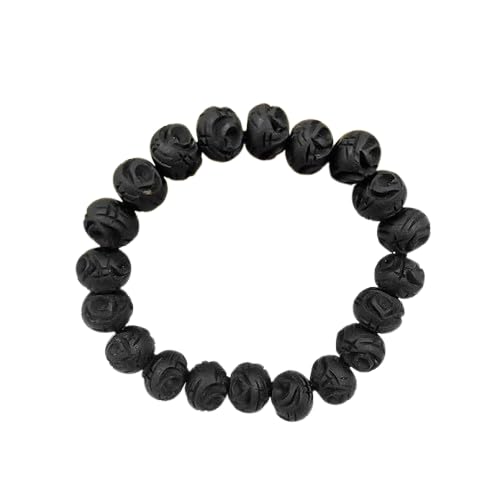 Divine Hindu Karungali Malai Bracelet | Silver Cap | 10 Black Ebony Wood Bracelet | For Men & Women (Karungali) (B0DG8YZTPG) Amazon Price History, Amazon Price Tracker