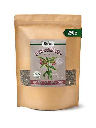 Biojoy BIO-Beinwell Tee (250 g), Beinwell-Blätter getrocknet und geschnitten (Symphytum officinale)