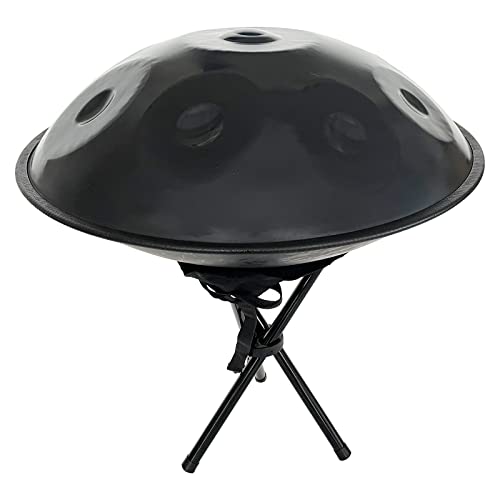 Tambor de mano steel handpan 10 notas percusión miniatura 1