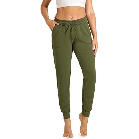 icyzone Women's Athletic Joggers with Pockets Cover