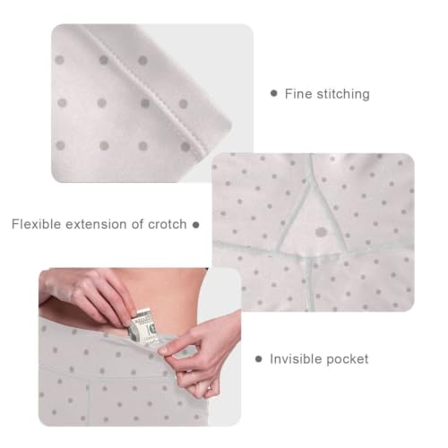 Leggings de ejercicio con control de abdomen para mujer con prácticos bolsillos 5