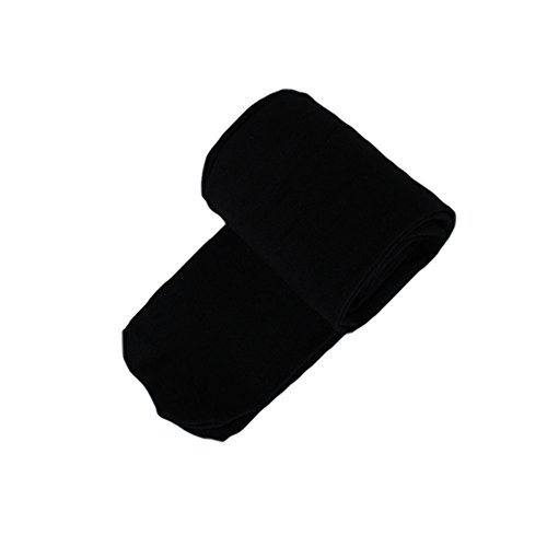 whyme Pack of 3 Kids Girls Baby Ballet Dance Tights Soft Microfiber Footed Velvet Stockings Pantyhose Tights S(black white pink 1-3T)2