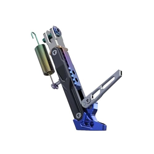 Béquille latérale de scooter réglable pour un stationnement sûr