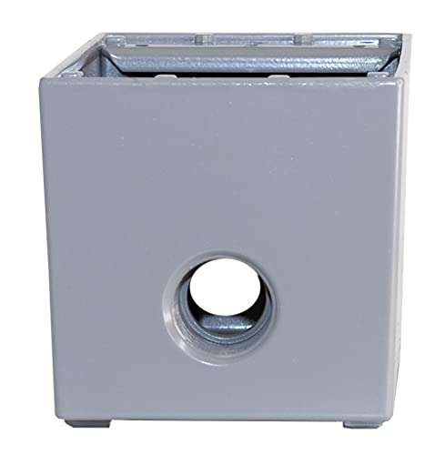 Sigma Engineered Solutions Weatherproof 14255 1/2-Inch 3 Hole 1-Gang Deep Box, Gray #TOP1