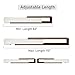 Hlivelood Extendable TV Stand, Modern Entertainment Center for Up to 120 Inch TV, Wood Reversible TV Media Console with 3 Drawers for Living Room Bedroom, 82-110