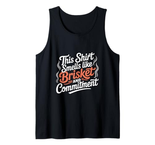 Esta camisa huele a pechuga y se compromete a fumar carne Camiseta sin Mangas