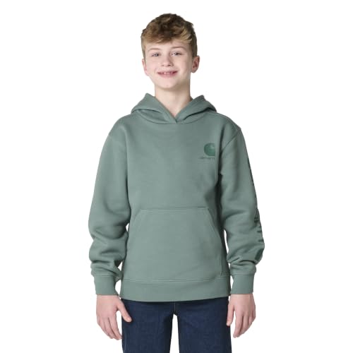 Image of Carhartt Boys Long Sleeve Hooded Sweatshirt