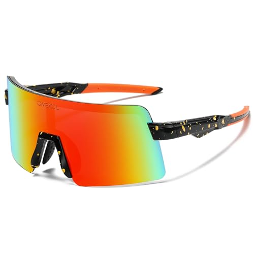 Omekol Polarized Sports Sunglasses For Adults Cycling Glasses Uv400 Mountain Bike Goggles Mtb Riding Bicycle Eyewear Men Women Baseball Running Fishing Golf Outdoor cover
