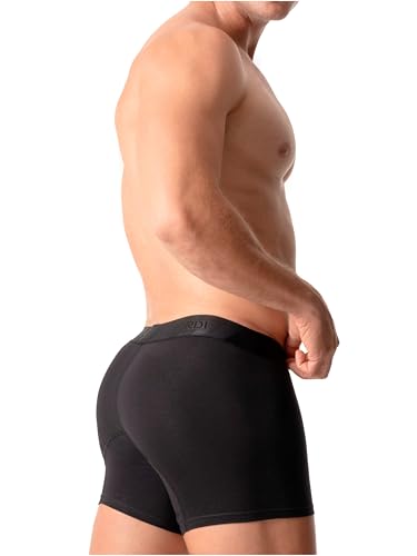 DIANE & GEORDI Mid-Cut Basic Boxer Briefs for Men | 3-Pack Breathable, Supportive & Ultra-Comfortable Cotton Underwear2