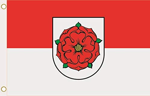 U24 Flagge Lorup – 90 X 150 Cm Wetterfeste Fahne Aus 100% Polyester | Mit 2 Metallösen
