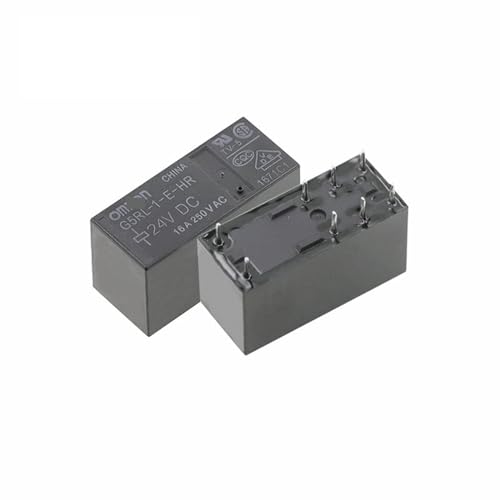 Relé G5RL-1-E-HR-12VDC de alta capacidad 16A con conmutación estable de 8 pines pack doble 5