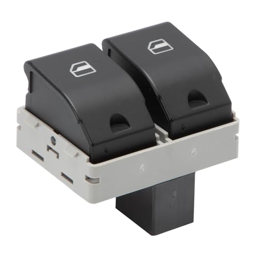 Konuooer Electrique Bouton Fenetre pour Ibiza 6l,Interrupteur de Lève-Vitre Bouton électrique Fenêtre 6Q0959858, Interrupteur Commande Leve Vitre pour Polo...