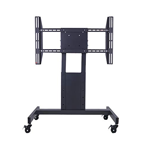 Soporte móvil para TV de 32-75 pulgadas, ajustable en altura miniatura 1