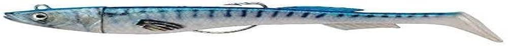Berkley PowerBait® Power® Sardine, Fishing Hook, Soft Lures, Sea Fishing, Saltwater Soft Bait Minnow Paddle Tail Lure for Bass, Seabass, Pollack, Cod, Eel, Ling and Wrasse, Real Mackerel, 10g | 9cm — image 1