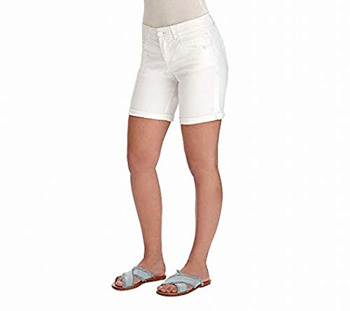 Democracy Women's Ab Solution 7 Short, Optic White, 10 #TOP16