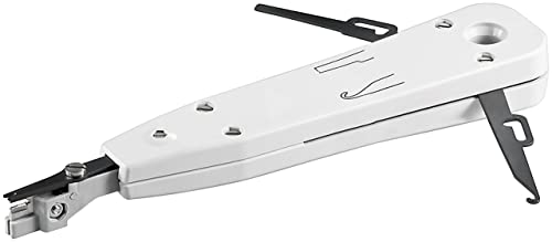 Preisvergleich Produktbild Goobay 77271 LSA Auflegewerkzeug / Netzwerk Werkzeug für TAE Netzwerkdose Patchfeld Patchpanel / Netzwerk Anlegewerkzeug LSA / CAT 5 Netzwerkkabel / Grau