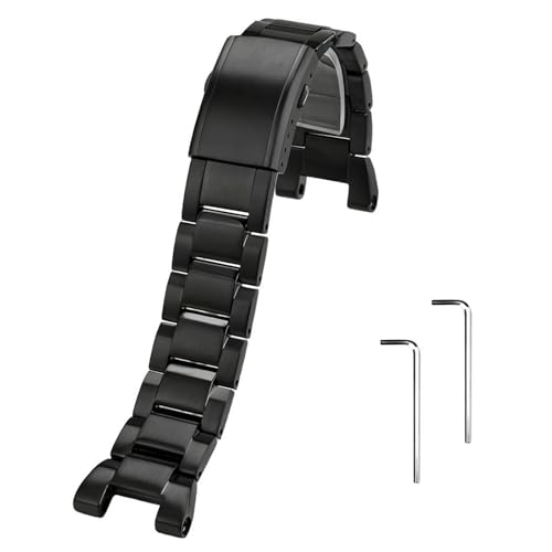 [Tyqzor] �R���p�`�u��G-SHOCK GST-B100/GST-210/GST-S120/GST-W300/GST-S310/GST-S300 �Ή� �X�e�����X�X�`�[���� �u���X���b�g �����Y �r���v�o���h �ւ��x���g �����p�X�g���b�v�i1�j