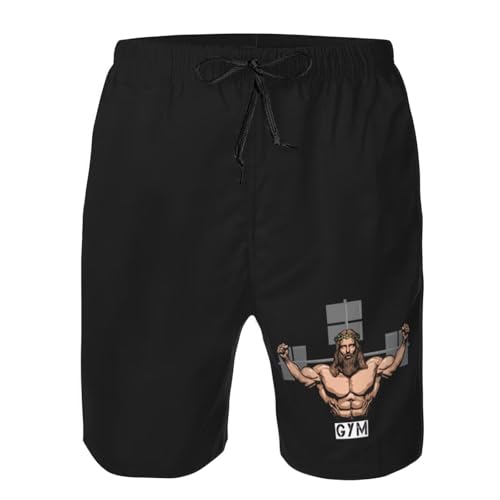 Jesus Gym Men's Beach Shorts Men's Casual Pants Summer Shorts Men Pants4
